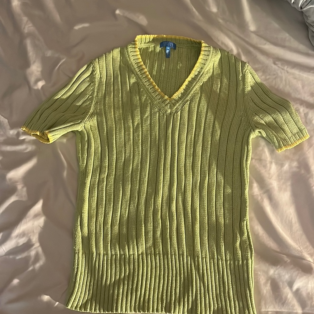 Vintage Lime green Escada sport tee
